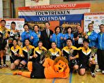 台湾代表队在2016世界杯室内拔河锦标赛中获3金、4银。（台中市教育局提供）