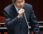 行政院长张善政针对京台高铁表示，台湾官方代表没有参与讨论，相信这些讨论纯粹是技术层次。（陈柏州／大纪元）