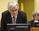 前波黑塞族领导人拉多万·卡拉季奇（Radovan Karadzic）3月24日被海牙国际刑事法庭判处40年监禁。( MICHAEL KOOREN/AFP/Getty Images)