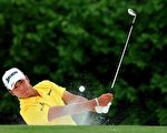 万特力护具在日本市场的品牌代言人是世界职业高尔夫球星松山英树（Hideki Matsuyama）。(David Cannon/Getty Images)