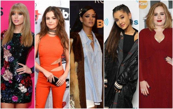 2016告示牌音乐奖 年度最佳女歌手角逐激烈