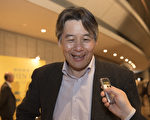 負責情報系統開發的系統工程師村上浩（Murakami Hiroshi）觀看了神韻世界藝術團4月25日在東京新國立劇場晚間的演出。（野上浩史/大紀元）
