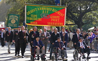 組圖：悉尼盛大遊行 慶澳紐軍團日101週年
