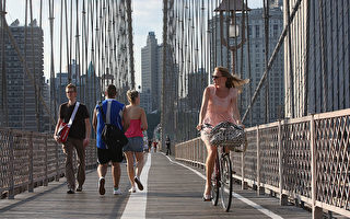 一乘单骑游纽约 5月自行车月