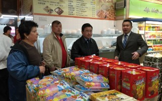 纽约法拉盛中国城超市添加西人食品
