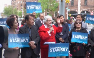 紐約州參議員史塔文斯基  宣佈參加連任競選