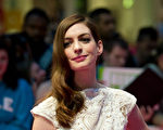 安妮‧海瑟薇（Anne Hathaway）资料照。(GABRIEL BOUYS/Getty Images)