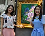 温馨母亲节 旺宏举办“以爱为名”画展义卖