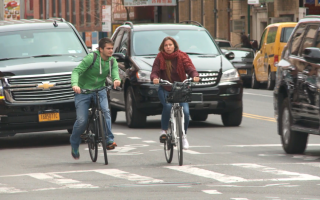 司機不禮讓自行車 紐約本周嚴查