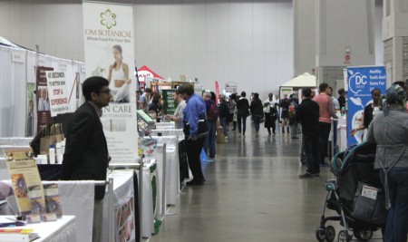 5月6日至8日,一年一度的绿色节(Green Festival)重返美国首都华盛顿DC,在会展中心举行。(何伊/大纪元)