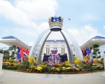 马来西亚年度花卉盛会“2016年布城皇家花卉园艺节”在布城第四区隆重举行。图为柔佛州皇家花园。 （杨晓慧／大纪元）