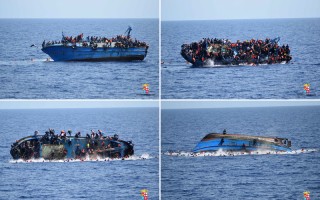 破纪录 意大利海防队今年救起18万难民
