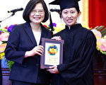 中央警大畢典 蔡英文勉勵莫忘初衷