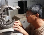 創造典藏價值 藝術家張炳鈞醉心研發35年