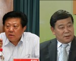 原华电集团董事长李庆奎（左）与原南方电网董事长赵建国（右）职务对调。因两人均不年轻，此次安排带有明显的过渡意味。（大纪元合成）