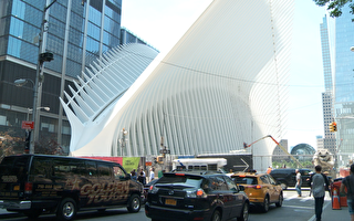 世貿中心「大鳥」交通樞紐 新出入口啟用