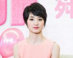 日星刚力彩芽4月3日首度访台宣传电影《邻居‧同居》，她说自己第一次来台湾，既兴奋又紧张。（陈柏州／大纪元）