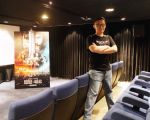 台湾电影特效艺术家JC_LIN参与2016年电玩改编电影巨作《魔兽：崛起》之特效制作，于环球影业台北分公司拍摄。（林可文提供）