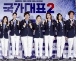 7月6日上午，韓國影片《國家代表2》的新聞發布會在首爾東大門區舉行，影片主演秀愛、吳達洙等演員出席了活動。（全景林／大紀元）