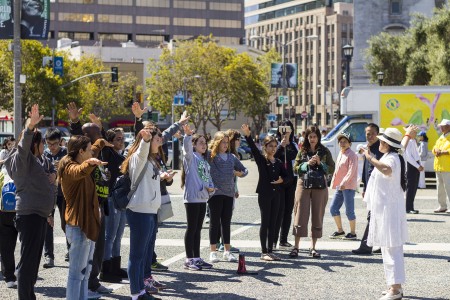 旧金山7.20反迫害游行 要求解体中共