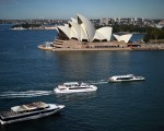 悉尼港口的輪渡（Ferry ）（SAEED KHAN/AFP/Getty Images）