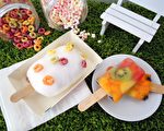 夏日派對棉花糖冰棒視覺造型好消暑。（SOGO提供）