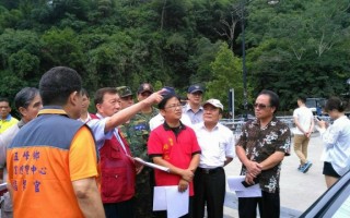防強颱侵襲 竹縣警察局勸離山區遊客