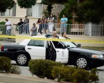 据洛杉矶市警局（LAPD）的最新报告，在经过超过十年的犯罪率下降后，洛杉矶市的整体犯罪率连续第二年出现上升。（Kevork Djansezian/Getty Images）