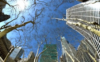 曼哈頓大樓（TIMOTHY A. CLARY/AFP/Getty Images)