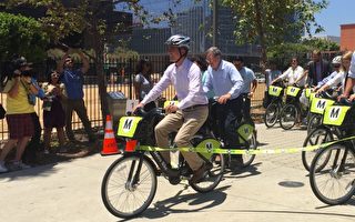 洛杉矶启动自行车分享项目