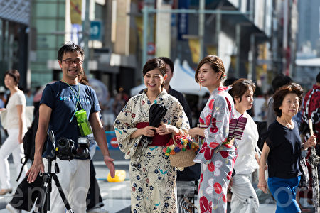東京盛夏風物詩 穿浴衣漫步銀座 東京盛夏風物詩 穿浴衣漫步銀座