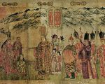 南宋时期大理国画家张胜温所绘《大理国梵像》局部，现藏台北故宫博物院。（公有领域）