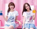 台湾少女组合“DEARS”演绎今夏潮服，图为灰姑娘公主系列。（STAYREAL提供）