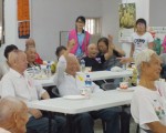 嘉义荣服处荣欣志工 与荣民长辈同乐