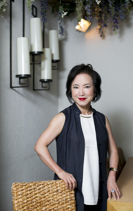 被誉为“美食达人”的missKOREA餐厅老板Sophia Lee女士。（Samira Bouaou/大纪元）