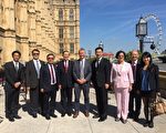 江启臣率台立委访英  进行国会交流