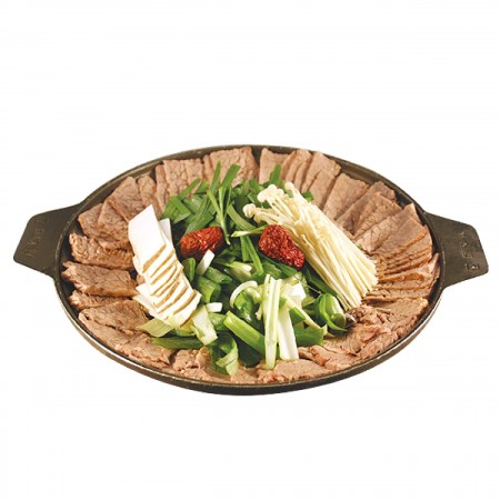 水煮牛肉片。(商家提供)