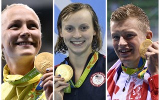 里约奥运第二天 泳赛打破3项世界纪录