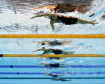 里約游泳賽事頻破紀錄，奧運泳池的建造被質疑。（Adam Pretty/Getty Images)