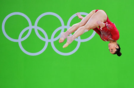 美国体操运动员Alexandra Raisman。(Harry How/Getty Images)