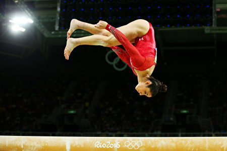 美国体操运动员Alexandra Raisman。 (Alex Livesey/Getty Images)