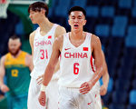 8月12日，中國男籃對戰委內瑞拉，以四分之差敗北。（Tom Pennington/Getty Images)