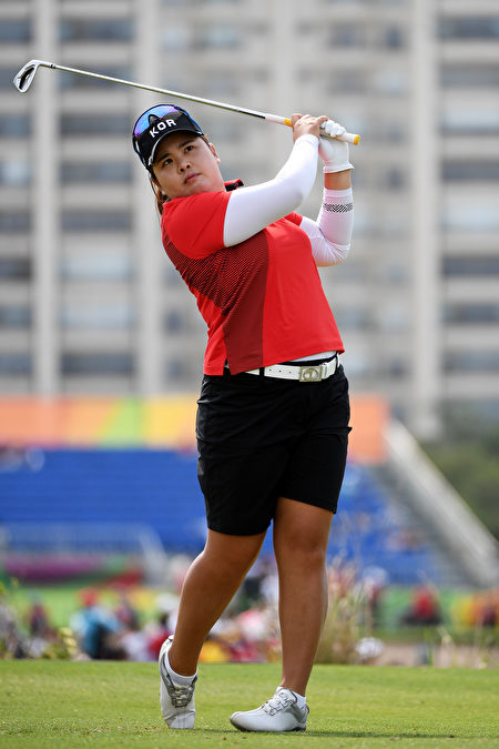 朴仁妃。(Photo by Ross Kinnaird/Getty Images)