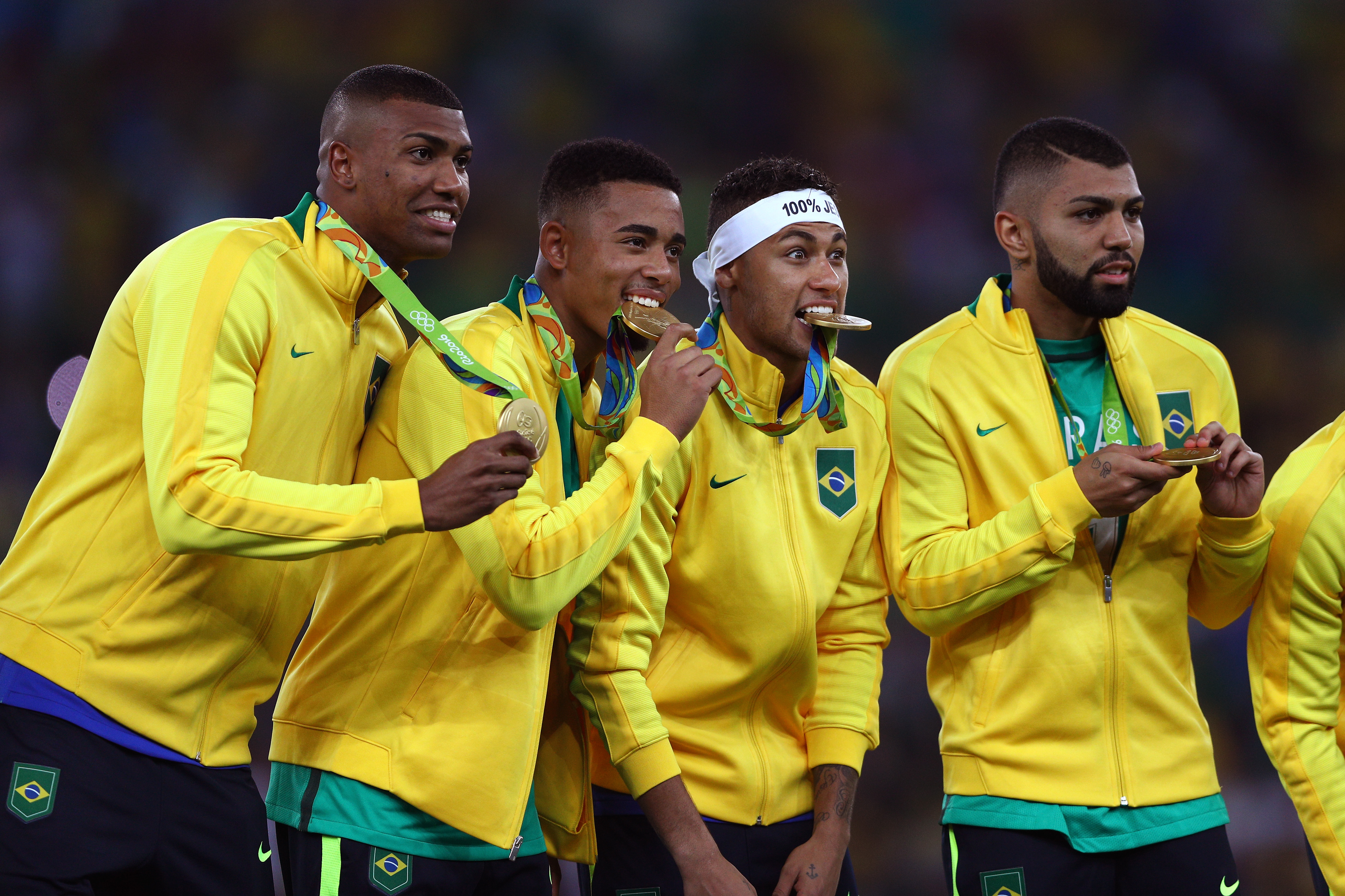 奥运男足点球决胜负巴西5:4险胜德国摘金| 男足决赛| 里约奥运| 大纪元, image size:4960x3306