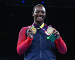 美國中量級女子拳擊選手席爾茲（圖）21日在里約奧運順利衛冕金牌後表示，希望能鼓舞全美各地被踐踏的一代年輕人。(Alex Livesey/Getty Images)