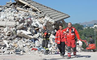 意大利地震增至281死 今日全国降半旗致哀