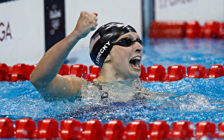美國「女飛魚」800米自由泳破紀錄 斬獲第4金