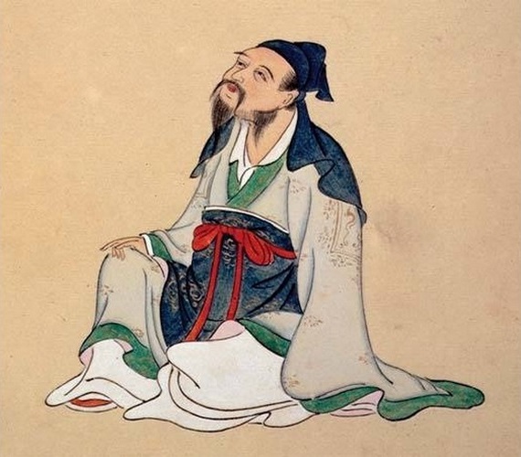李白画像。(公有领域)