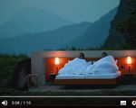 瑞士这座露天旅馆 基本上只有一张床
