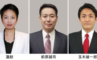 日民进党党魁选举 莲舫等3人竞逐